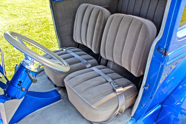 1930 Blue Ford Model A Sedan