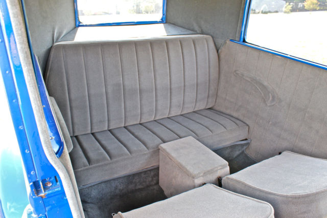 1930 Blue Ford Model A Sedan