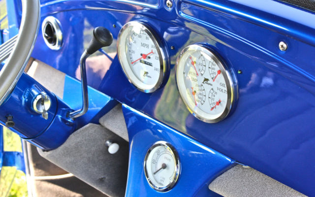 1930 Blue Ford Model A Sedan