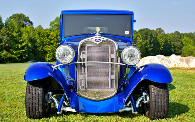 1930 Blue Ford Model A Sedan