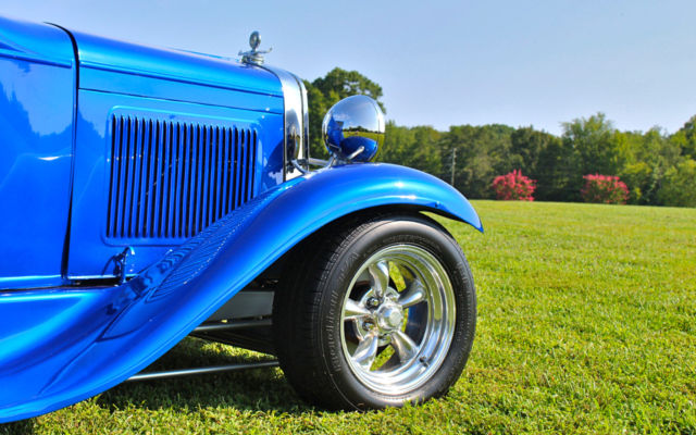 1930 Blue Ford Model A Sedan