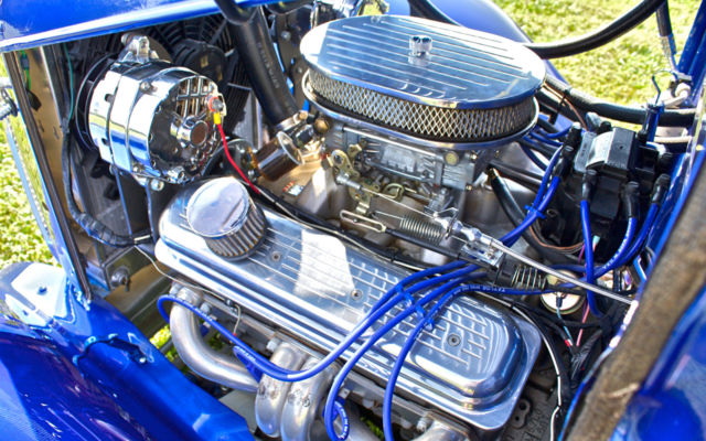 1930 Blue Ford Model A Sedan