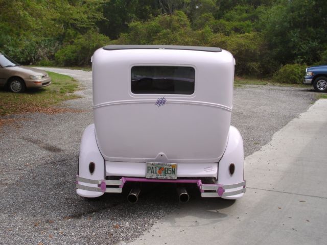1930 Lavender Ford Model A Sedan