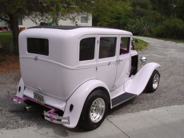 1930 Lavender Ford Model A Sedan