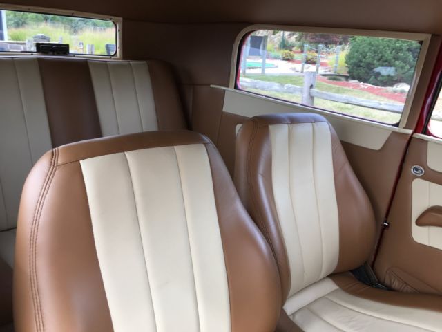 1930 Pantera Red Ford Model A Coupe