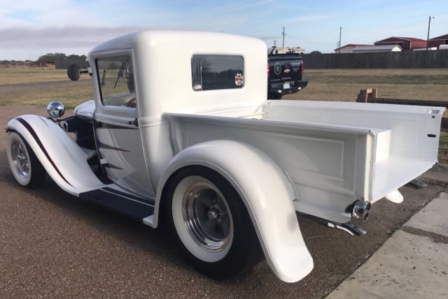 1930 White Ford Model A Cab & Chassis