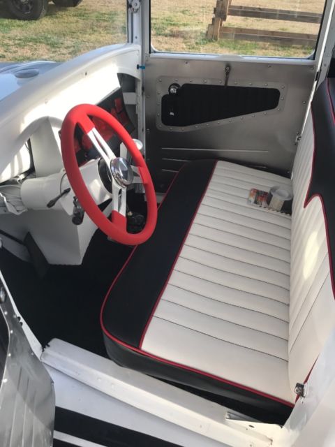 1930 White Ford Model A Cab & Chassis