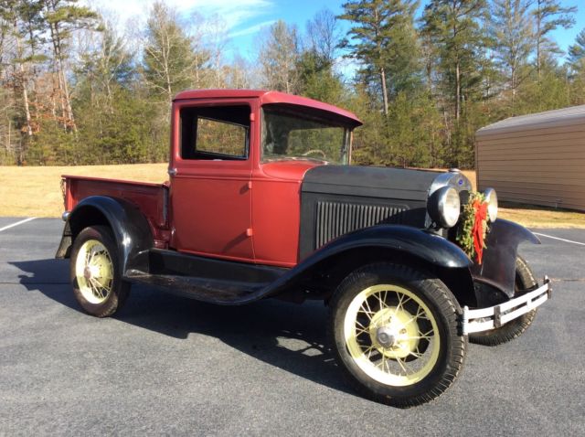 1930 Red Ford Model A