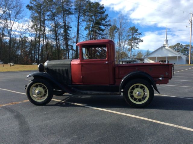1930 Red Ford Model A