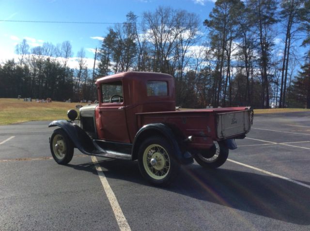 1930 Red Ford Model A