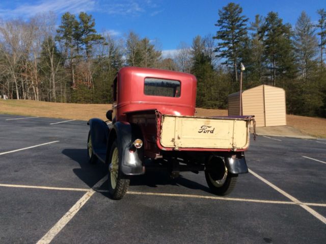 1930 Red Ford Model A