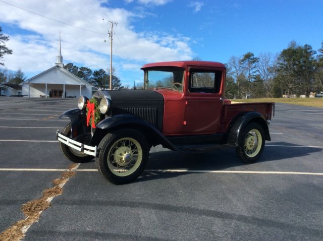 1930 Red Ford Model A