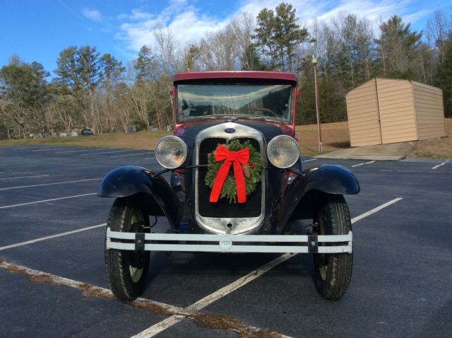 1930 Red Ford Model A