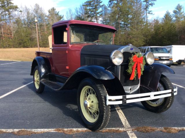 1930 Red Ford Model A