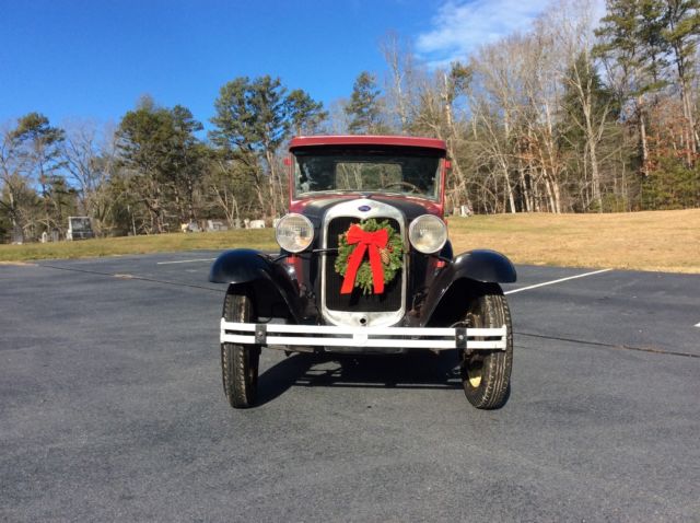 1930 Red Ford Model A
