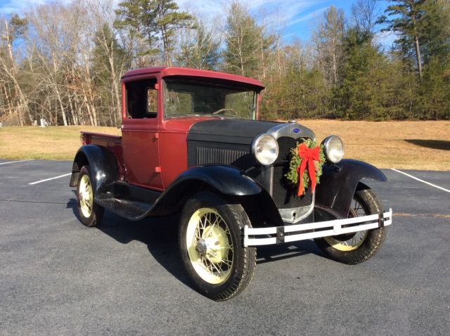 1930 Red Ford Model A
