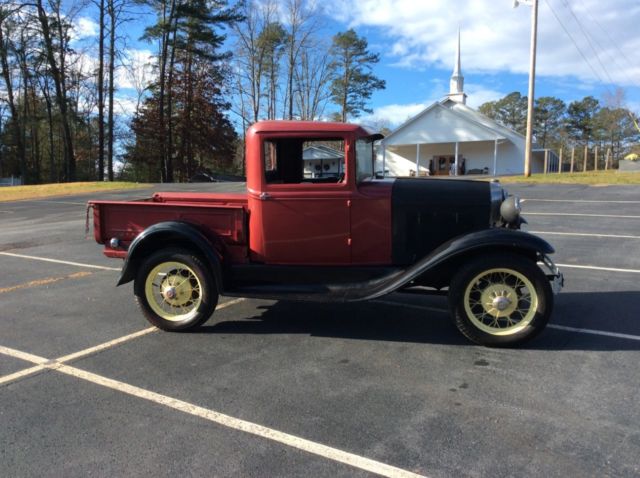 1930 Red Ford Model A