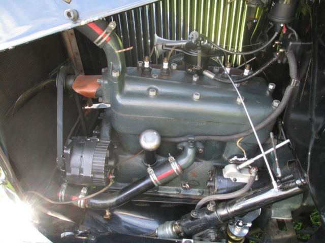 1930 Black Ford Model A sedan