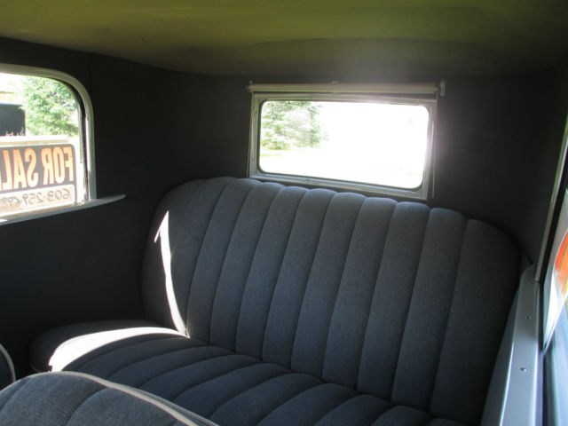 1930 Black Ford Model A sedan