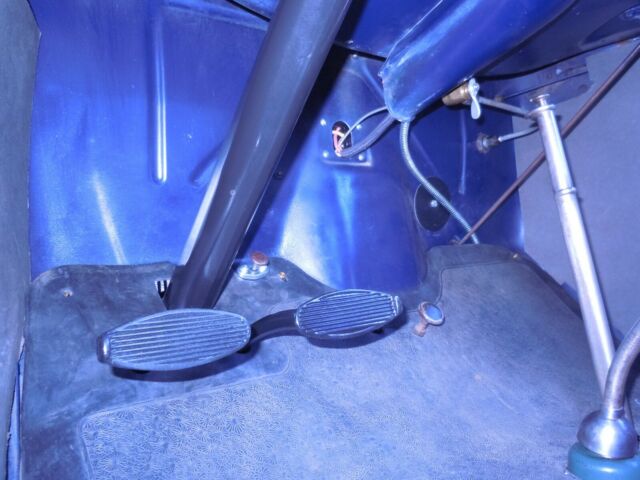 1930 Blue/black Ford Model A Two door sedan