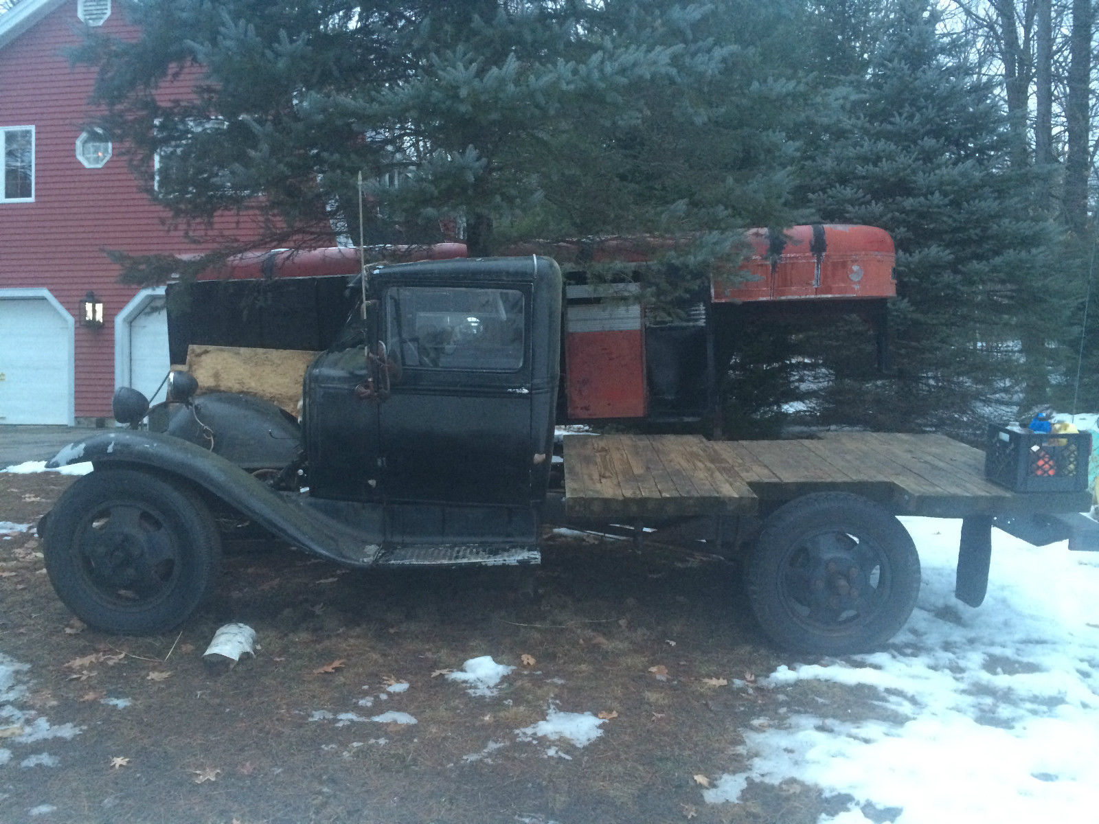 1930 Black Ford Model A truck