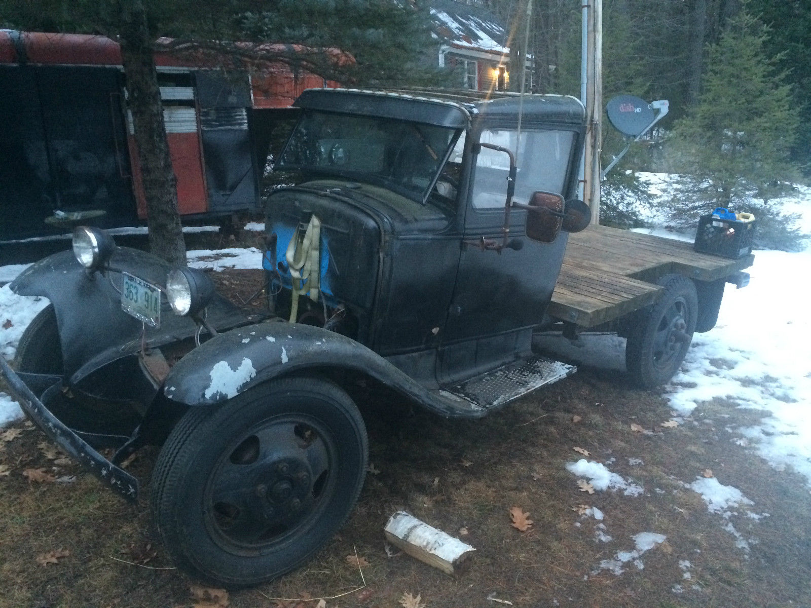 1930 Black Ford Model A truck
