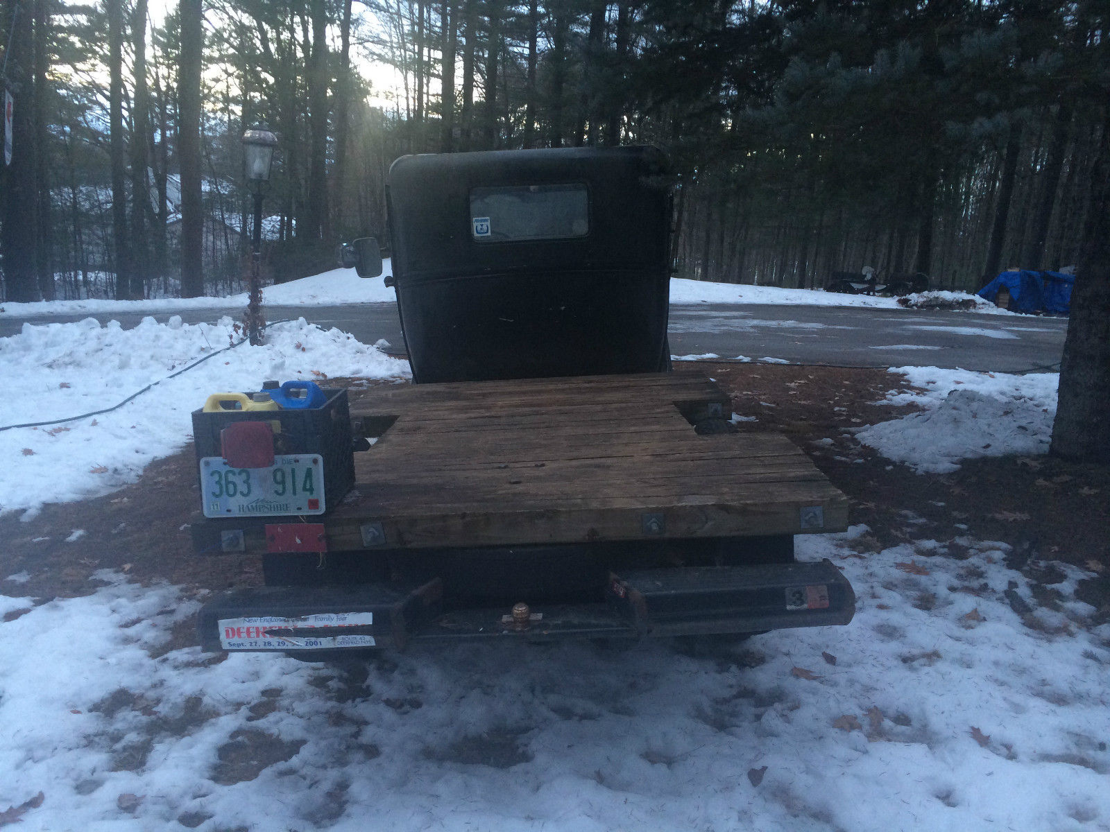 1930 Black Ford Model A truck