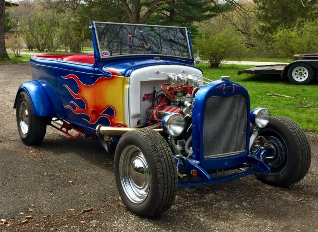 1930 Blue Ford Other Convertible