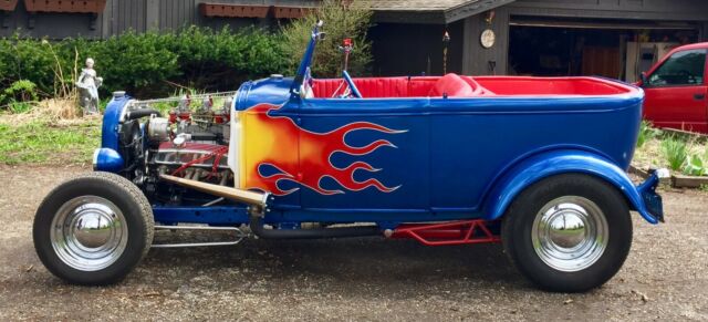1930 Blue Ford Other Convertible