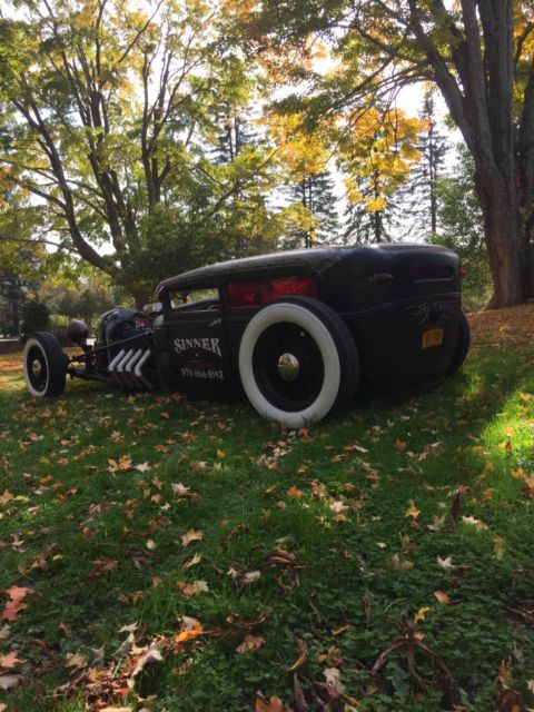 1930 Brown Ford Model A Coupe
