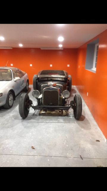 1930 Brown Ford Model A Coupe
