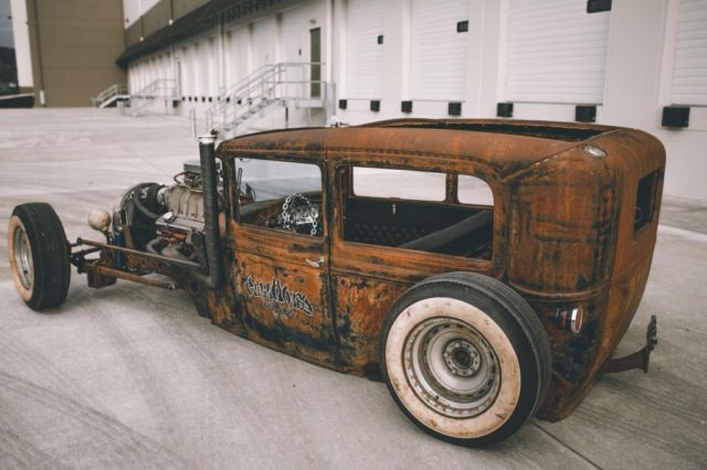 1930 Rust Ford Model A Sedan