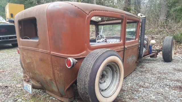 1930 Rust Ford Model A Sedan