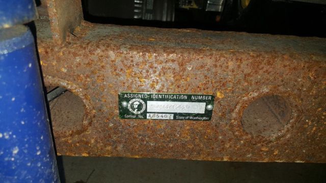 1930 Rust Ford Model A Sedan