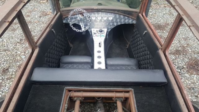 1930 Rust Ford Model A Sedan