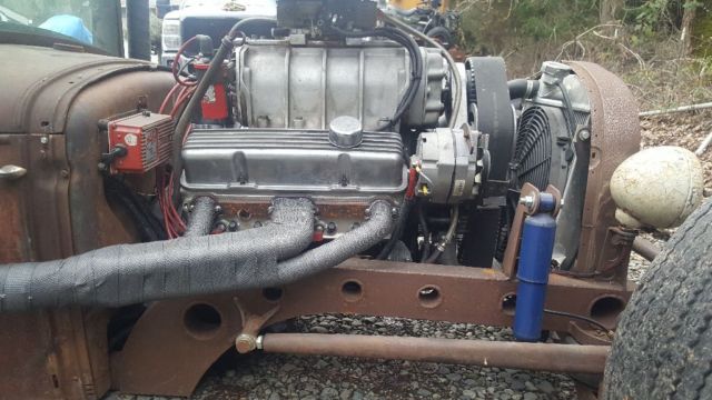 1930 Rust Ford Model A Sedan