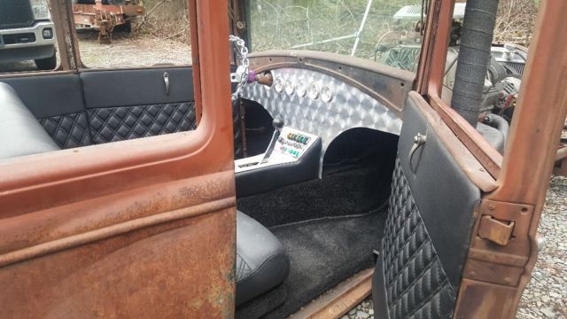 1930 Rust Ford Model A Sedan