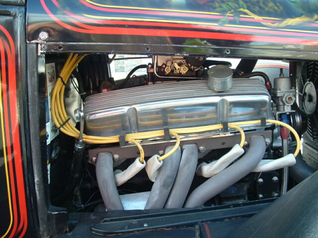 1929 Black w/ murals Ford Model A Roadster