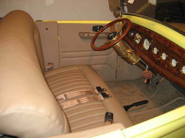 1930 Yello Ford Model A Roadster