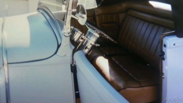 1930 White Ford Roadster Coupe