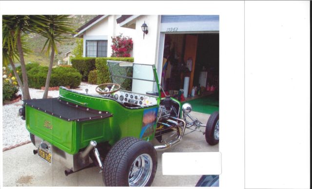 1930 Green Ford Model T Convertible