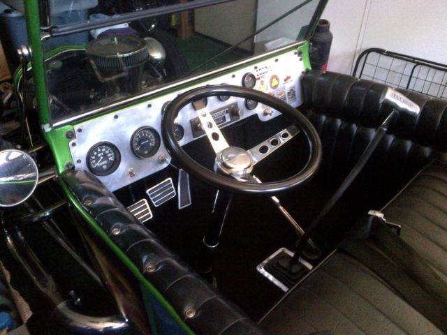 1930 Green Ford Model T Convertible