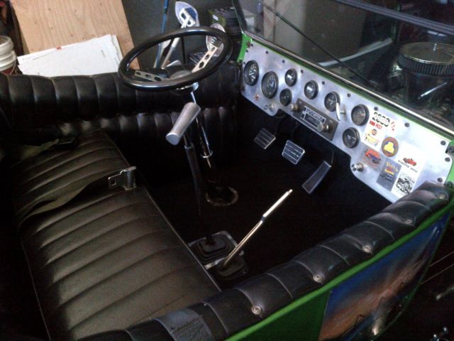 1930 Green Ford Model T Convertible