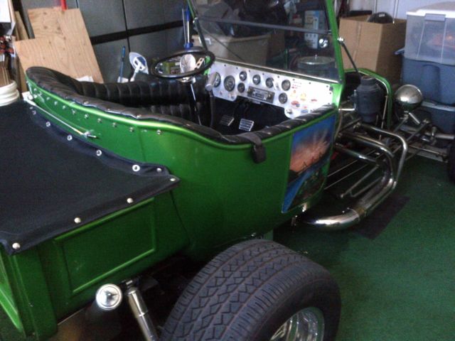 1930 Green Ford Model T Convertible