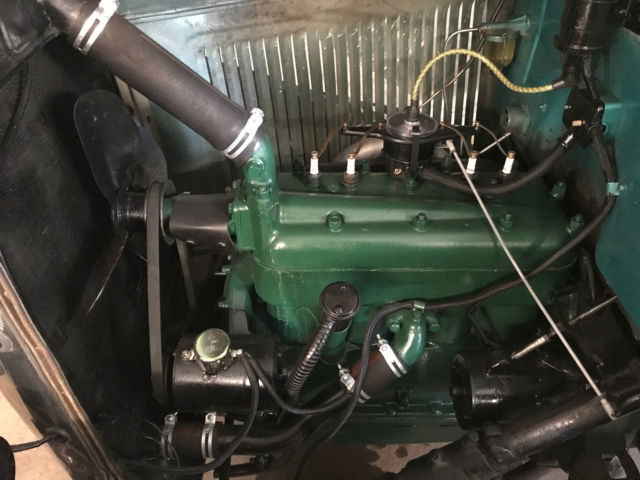 1930 Teal Ford Model A Sedan