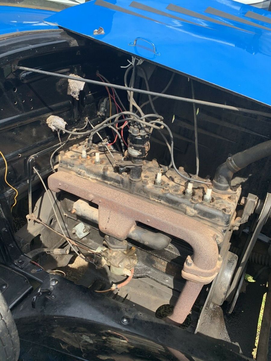 1930 Blue GMC coupe Coupe