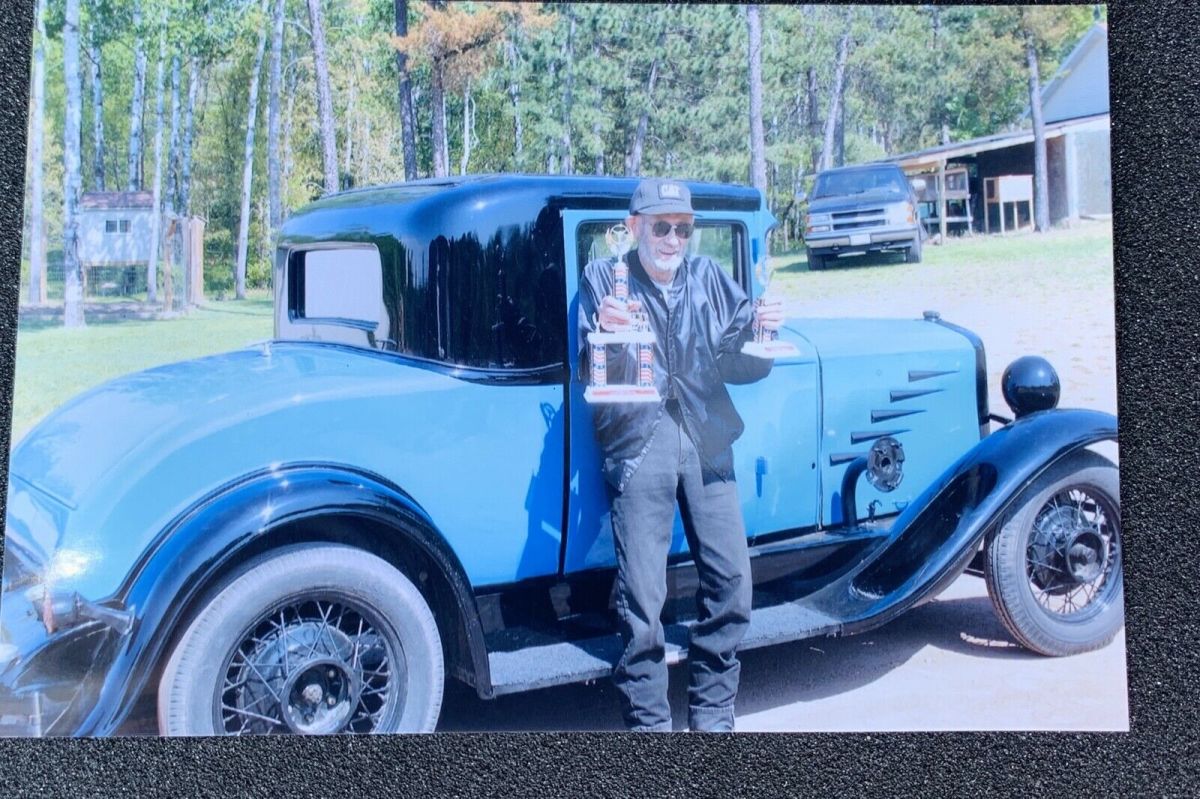 1930 Blue GMC coupe Coupe