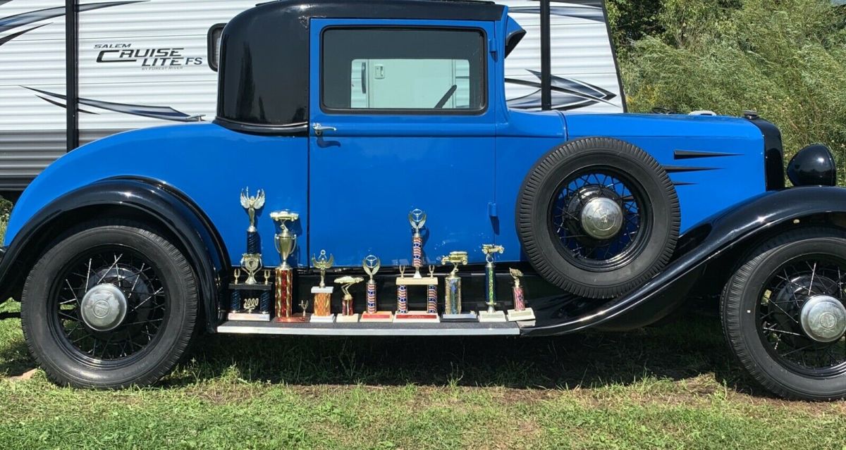 1930 Blue GMC coupe Coupe