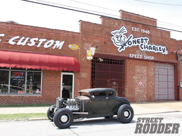 1930 Black Ford Model A Coupe