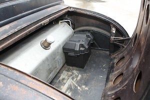 1930 Black Ford Model A Coupe